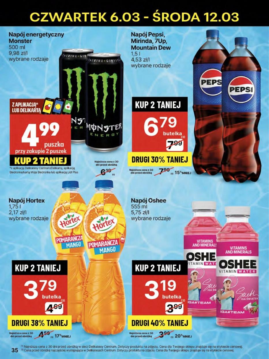 Gazetka promocyjna Delikatesy Centrum str. 35
