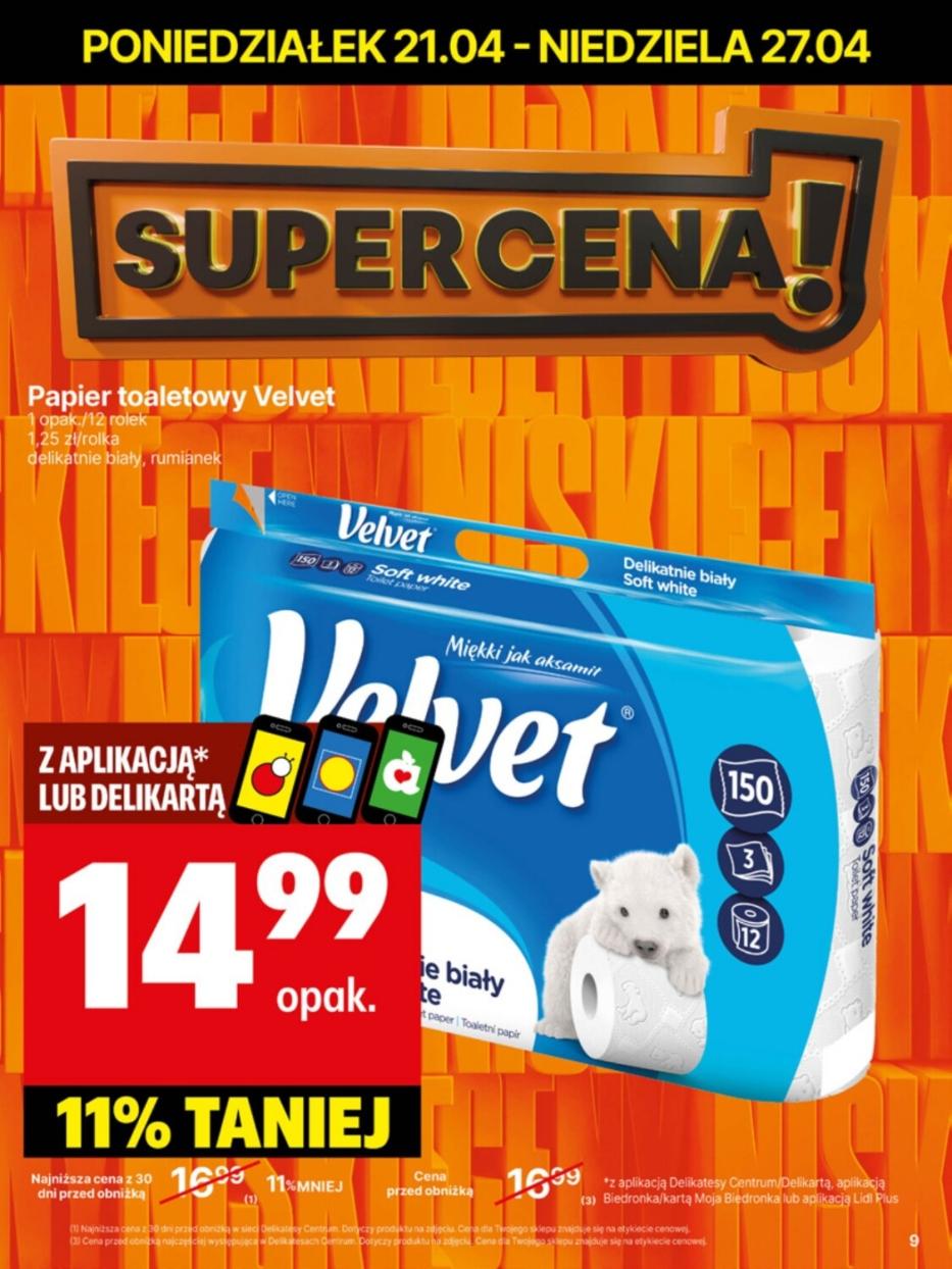 Gazetka promocyjna Delikatesy Centrum str. 9