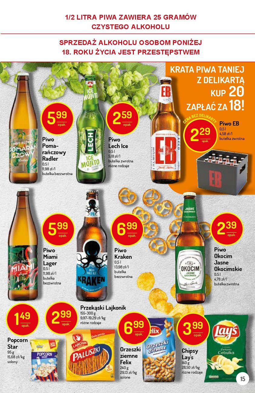 Gazetka promocyjna Delikatesy Centrum str. 15