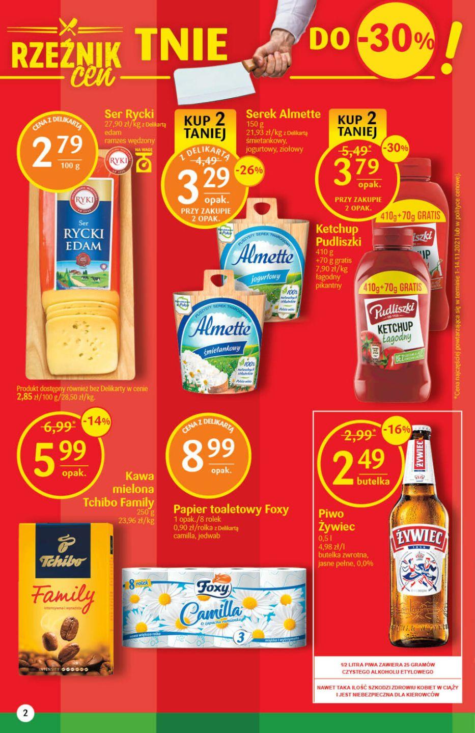 Gazetka promocyjna Delikatesy Centrum str. 2