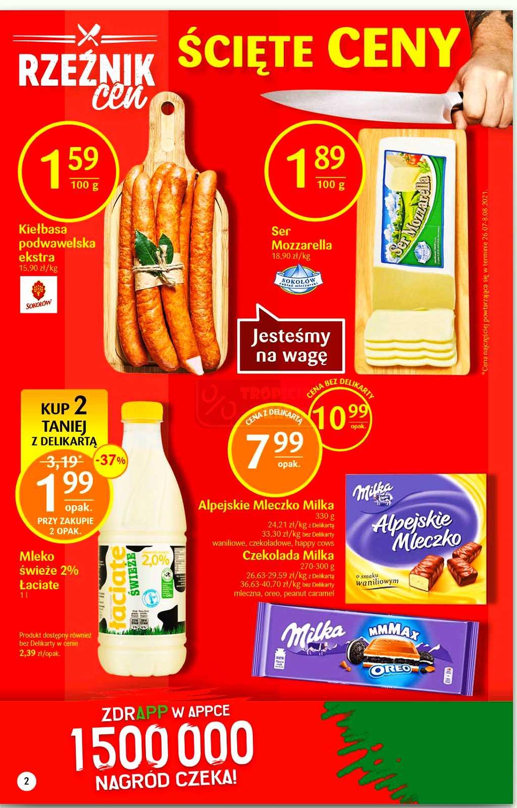 Gazetka promocyjna Delikatesy Centrum str. 2