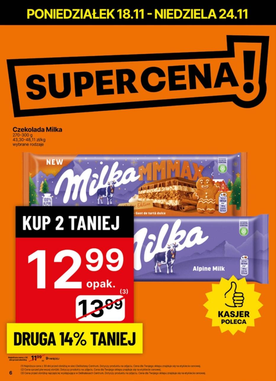 Gazetka promocyjna Delikatesy Centrum str. 6