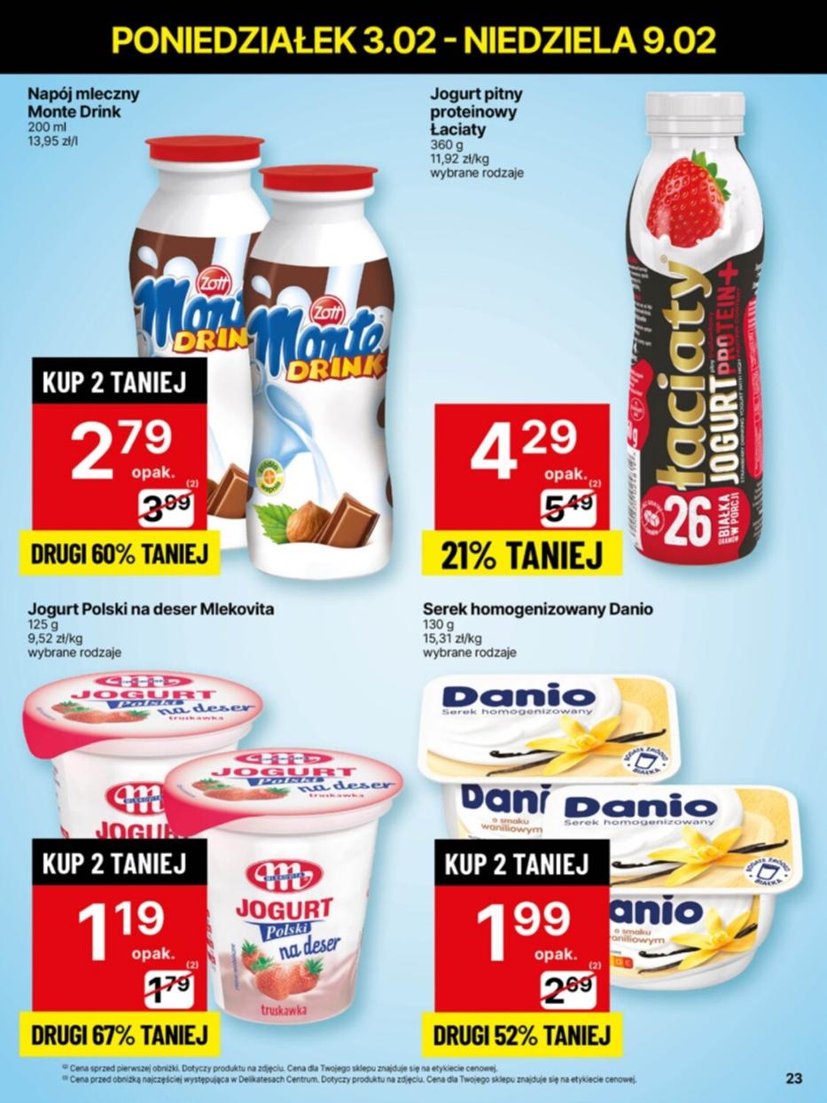 Gazetka promocyjna Delikatesy Centrum str. 23