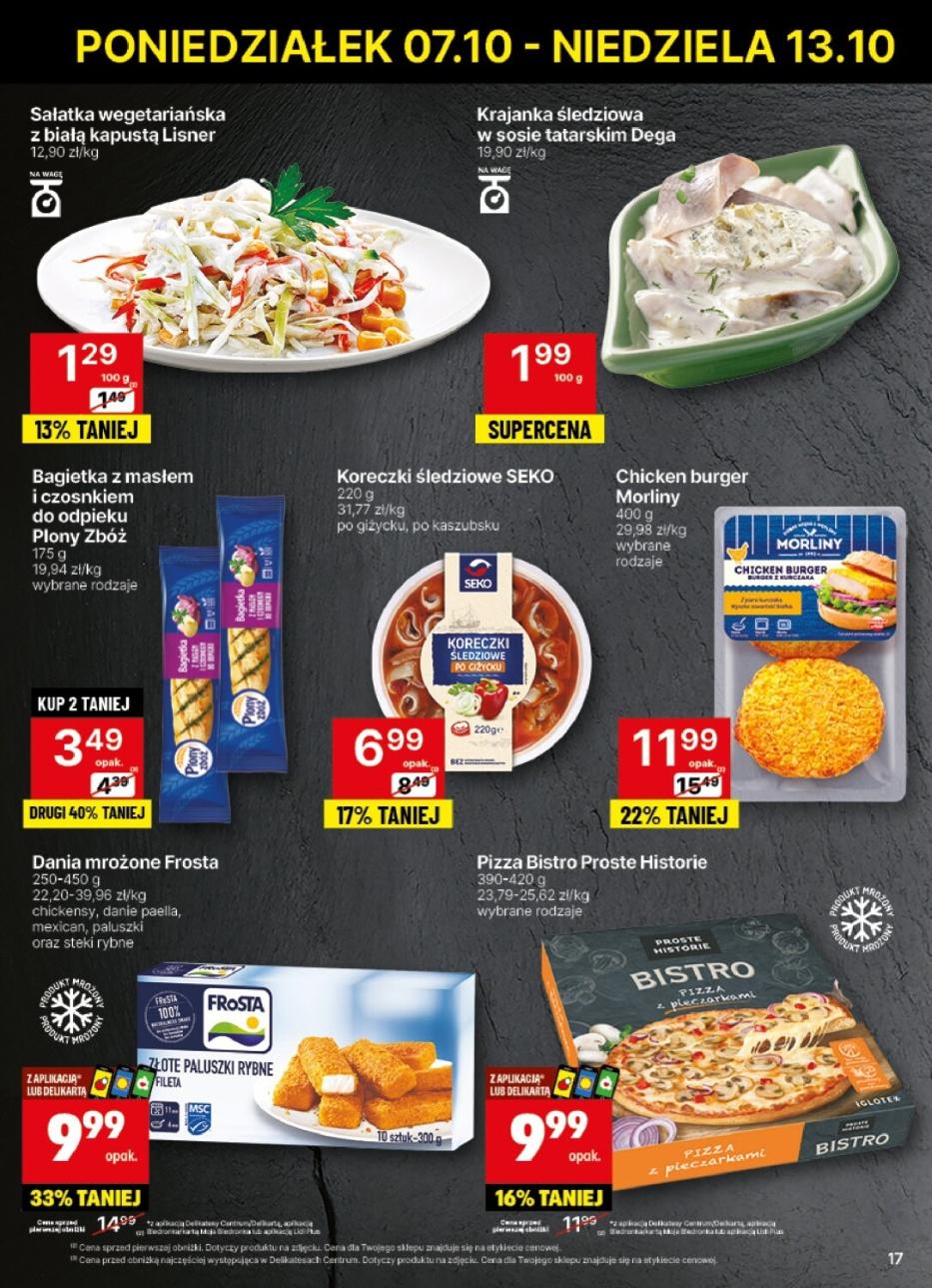 Gazetka promocyjna Delikatesy Centrum str. 17