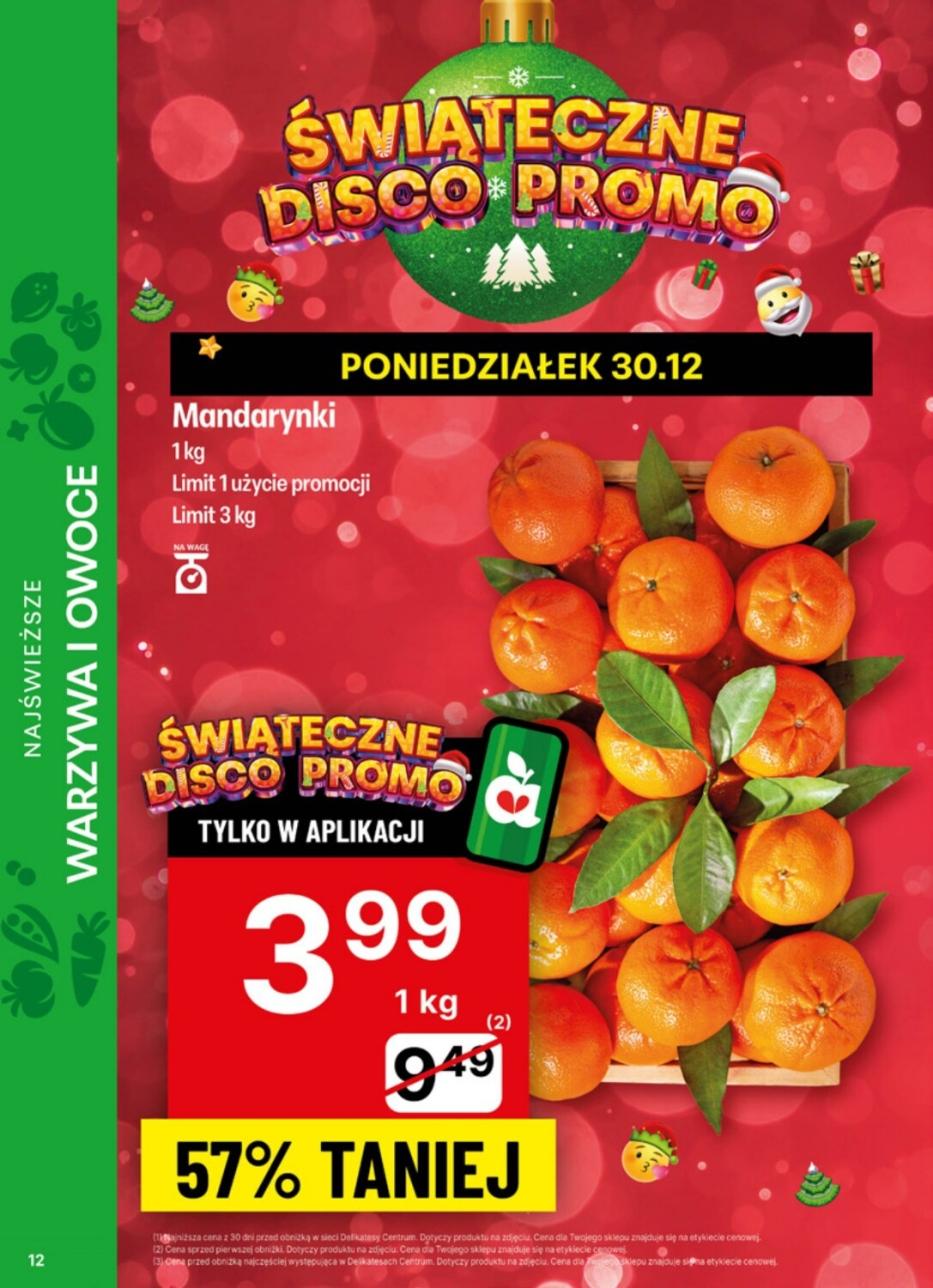 Gazetka promocyjna Delikatesy Centrum str. 12