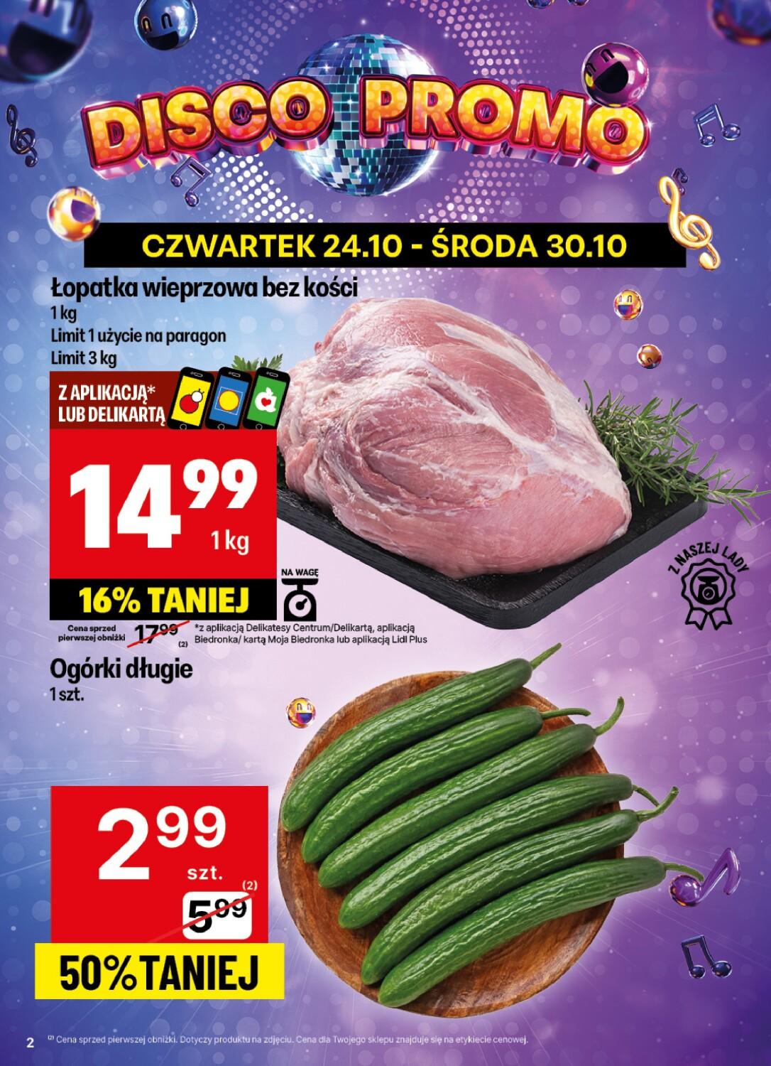 Gazetka promocyjna Delikatesy Centrum str. 2