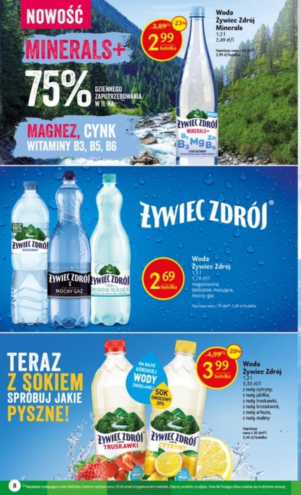 Gazetka promocyjna Delikatesy Centrum str. 8