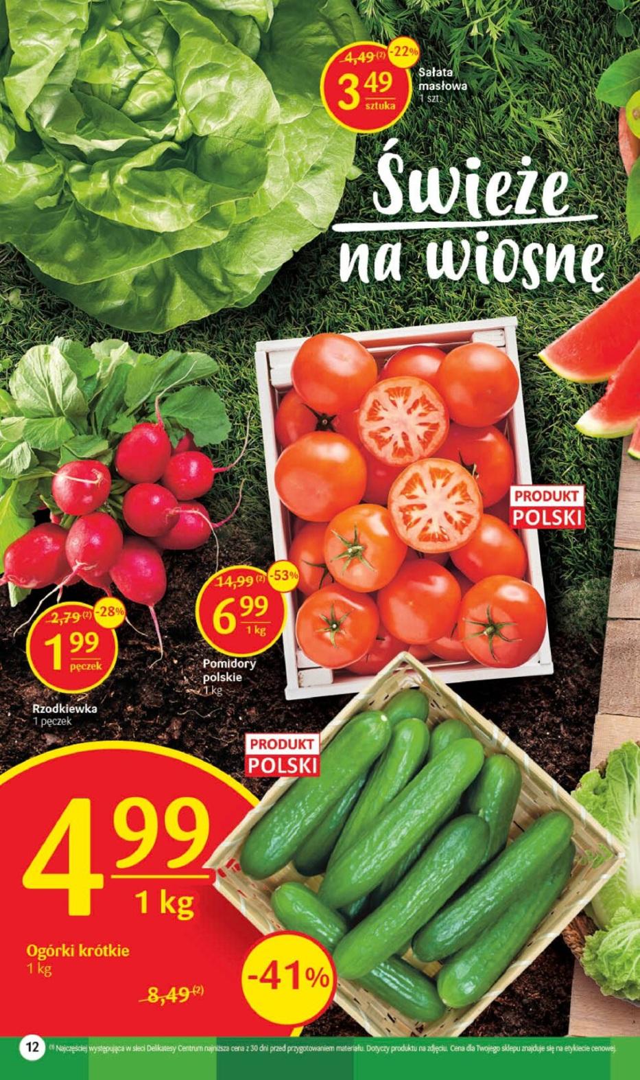 Gazetka promocyjna Delikatesy Centrum str. 12