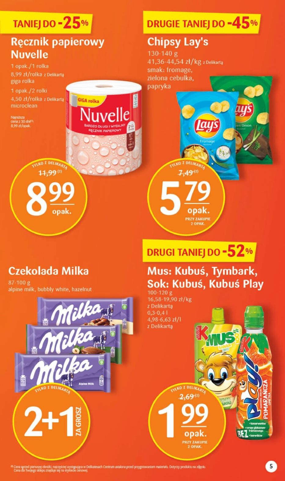 Gazetka promocyjna Delikatesy Centrum str. 5