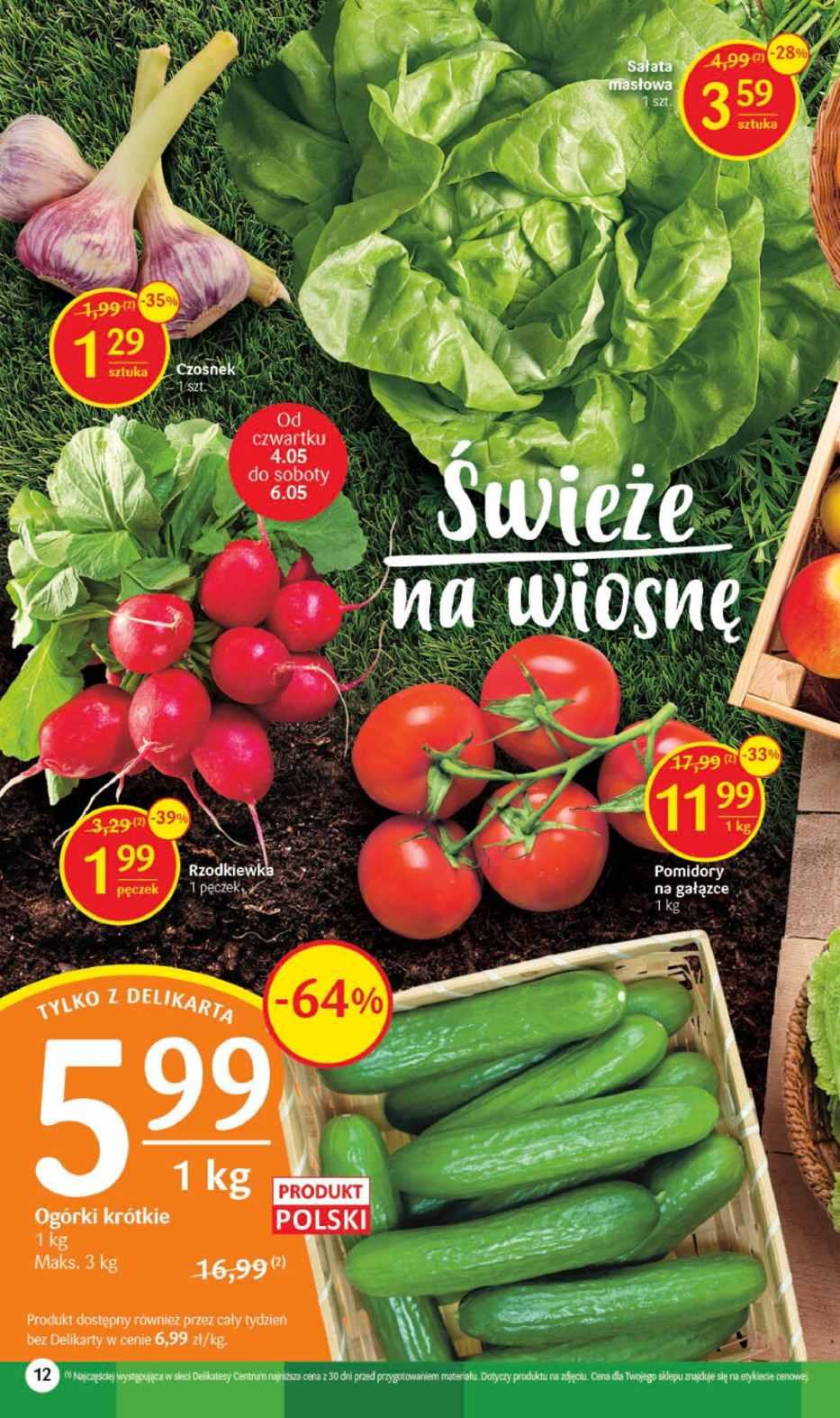 Gazetka promocyjna Delikatesy Centrum str. 12