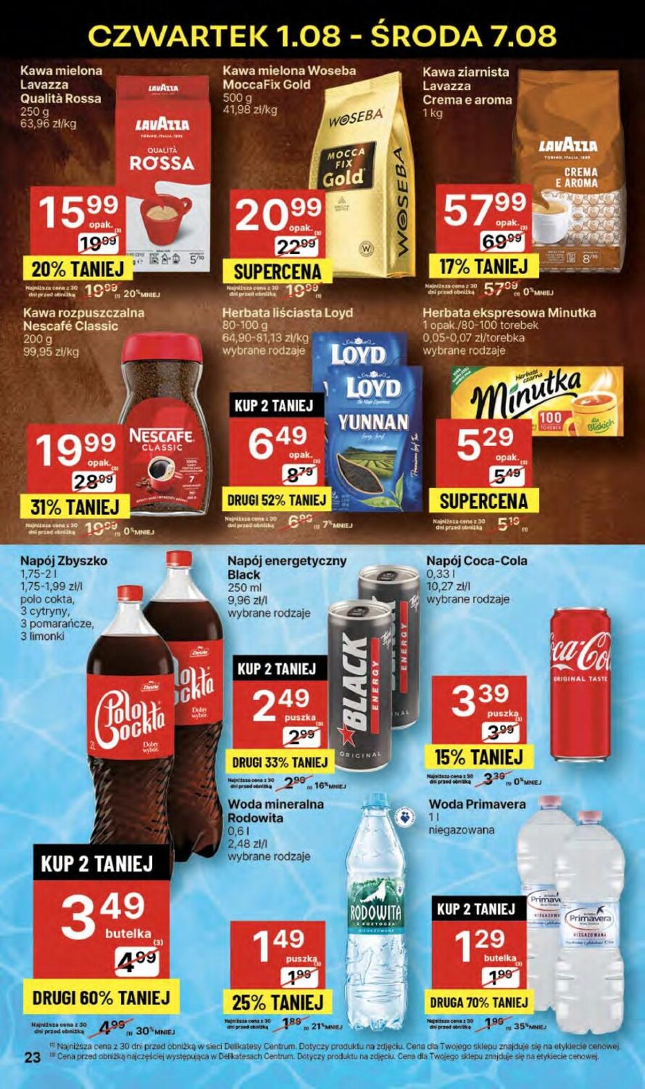 Gazetka promocyjna Delikatesy Centrum str. 23