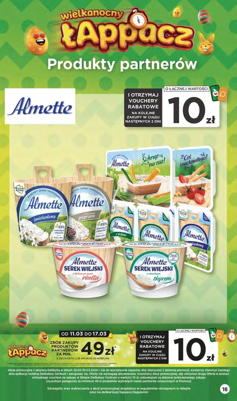 Gazetka promocyjna Delikatesy Centrum str. 16