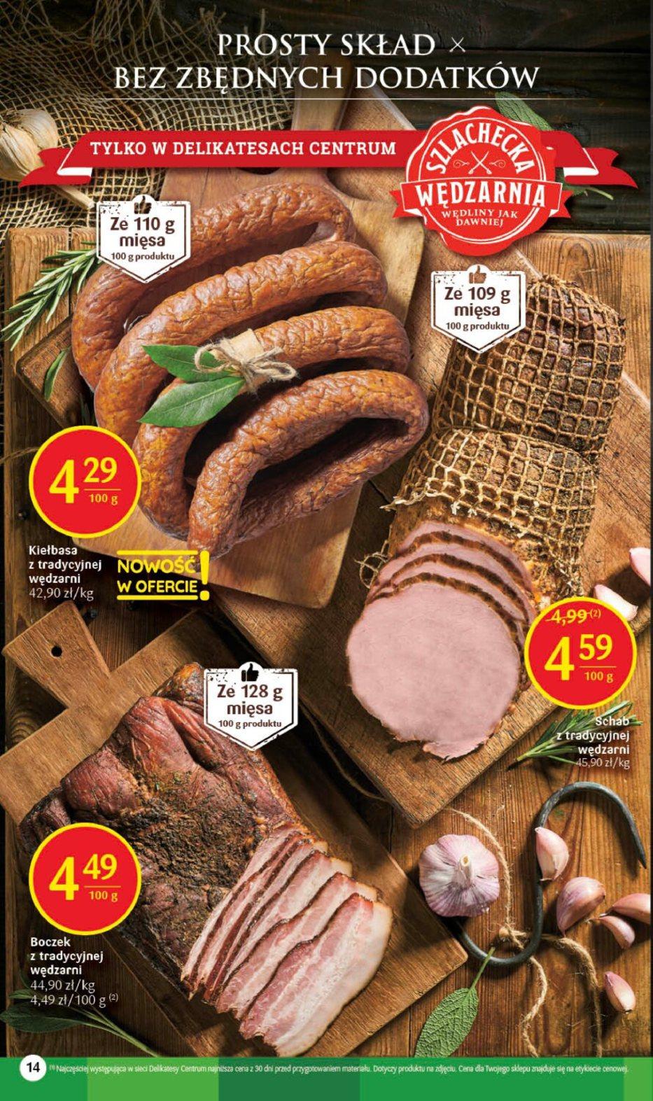 Gazetka promocyjna Delikatesy Centrum str. 14