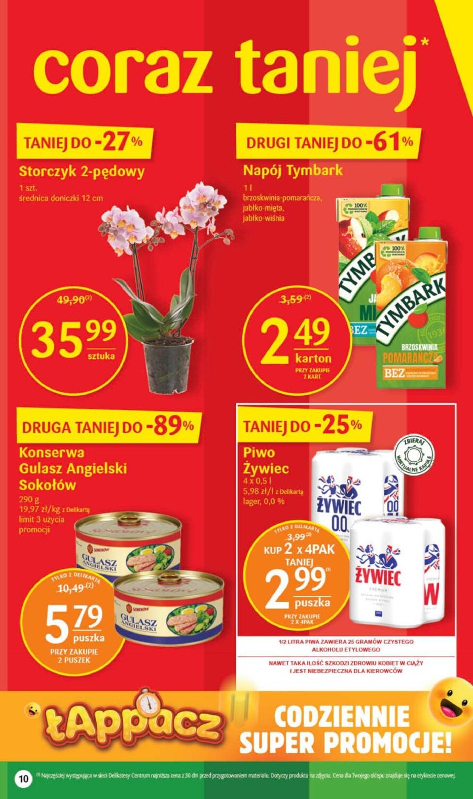 Gazetka promocyjna Delikatesy Centrum str. 10