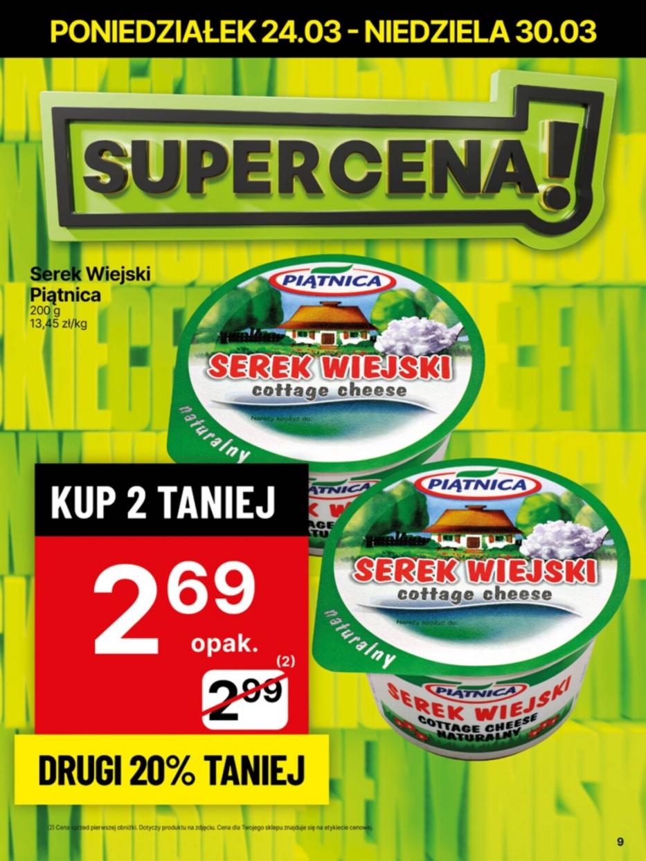 Gazetka promocyjna Delikatesy Centrum str. 9