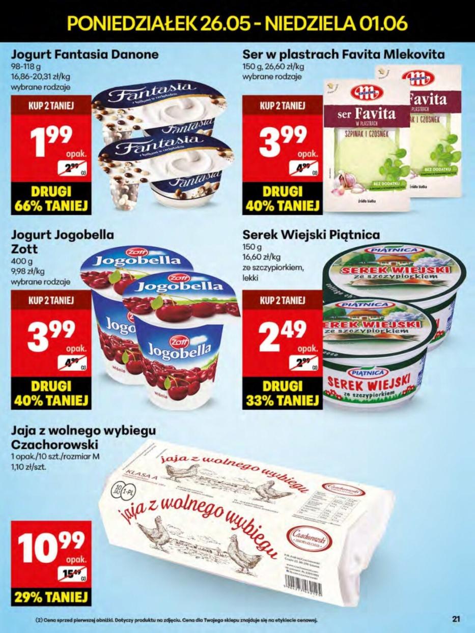 Gazetka promocyjna Delikatesy Centrum str. 21