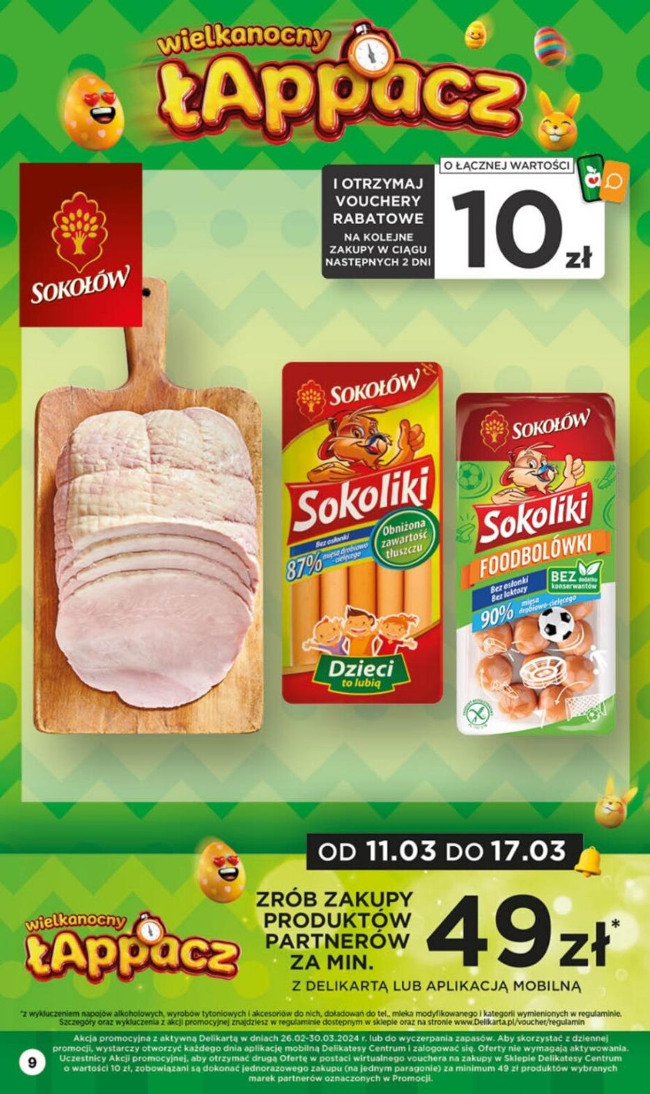 Gazetka promocyjna Delikatesy Centrum str. 9