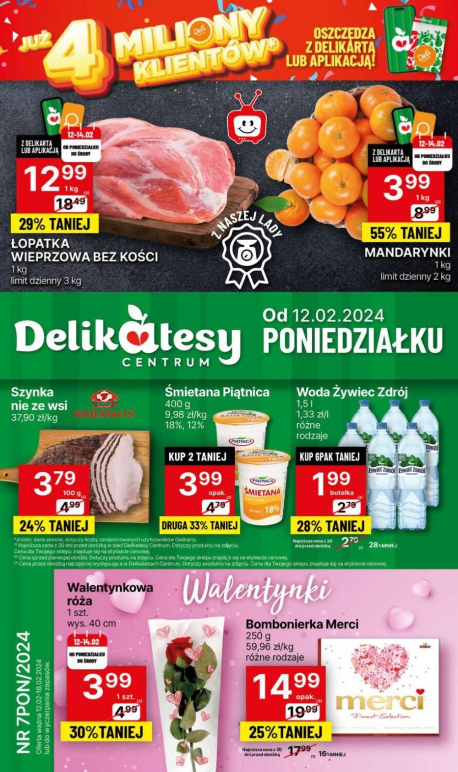 Gazetka promocyjna Delikatesy Centrum str. 1
