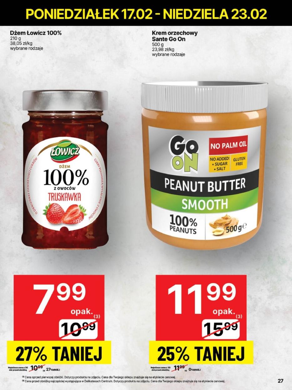 Gazetka promocyjna Delikatesy Centrum str. 27