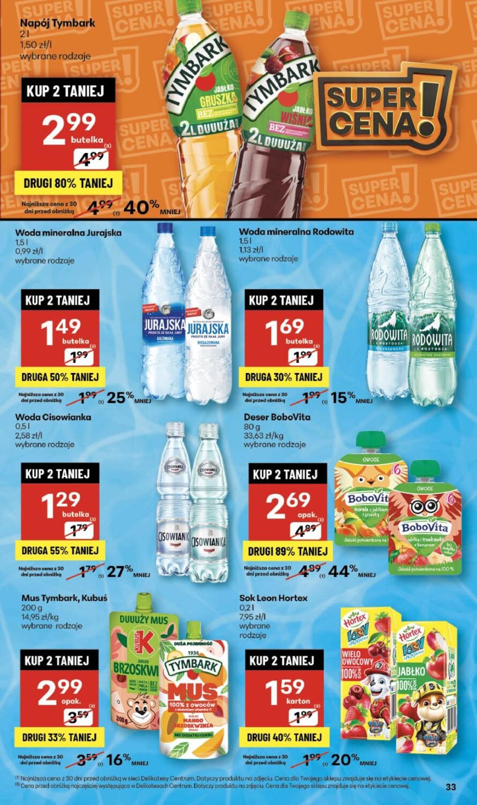 Gazetka promocyjna Delikatesy Centrum str. 33