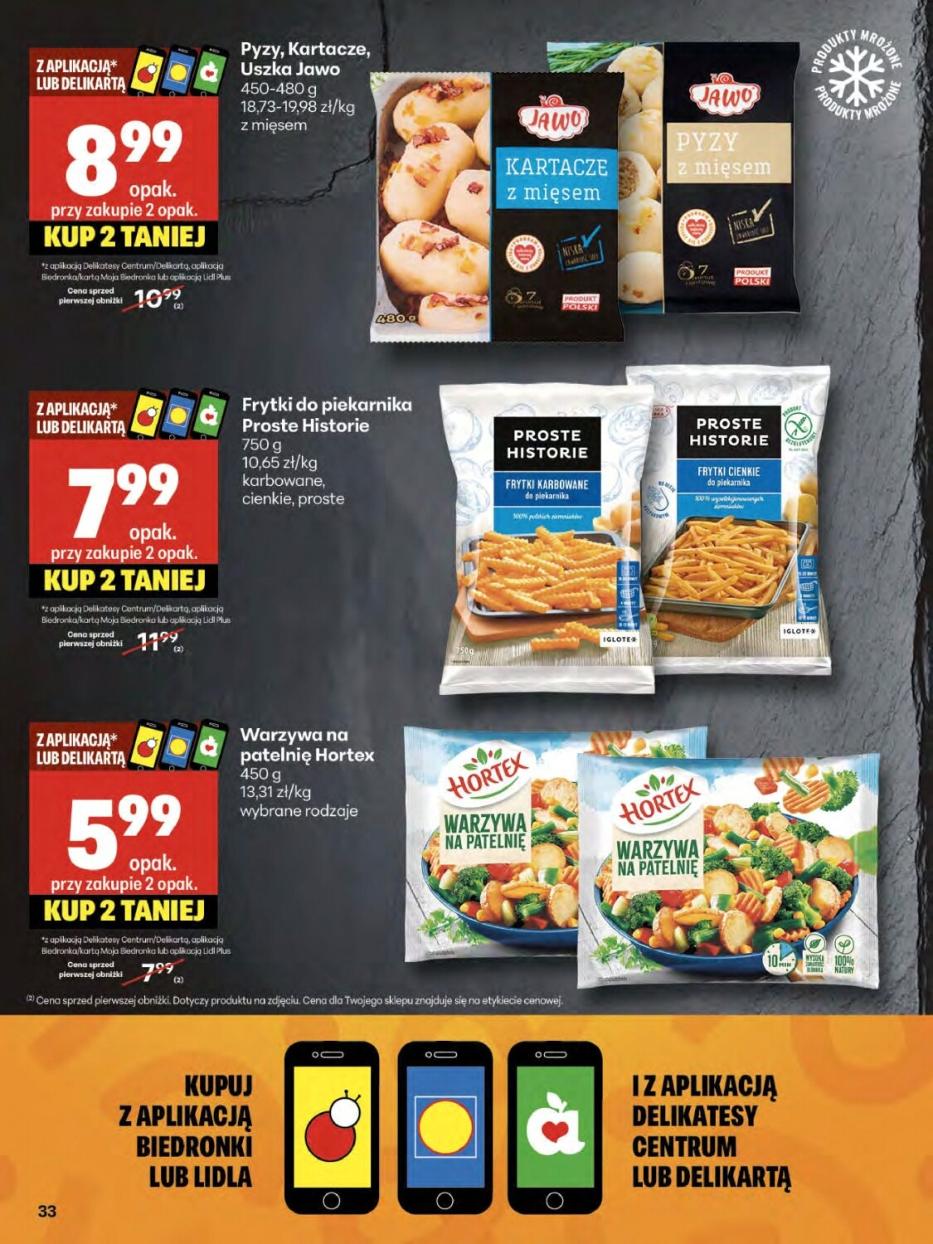 Gazetka promocyjna Delikatesy Centrum str. 33