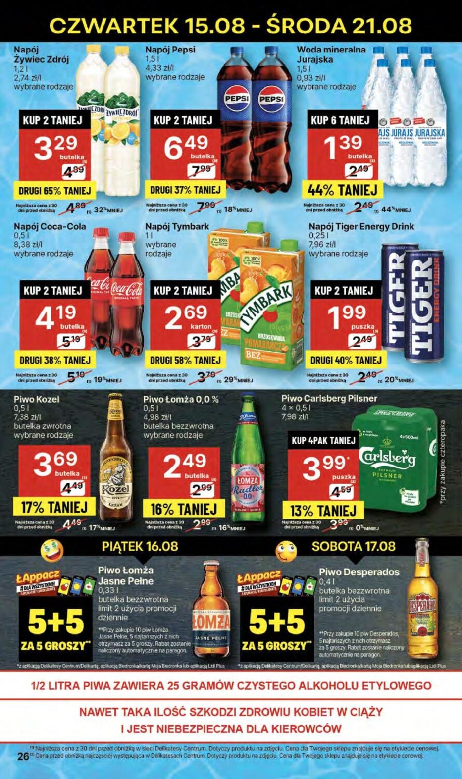 Gazetka promocyjna Delikatesy Centrum str. 26