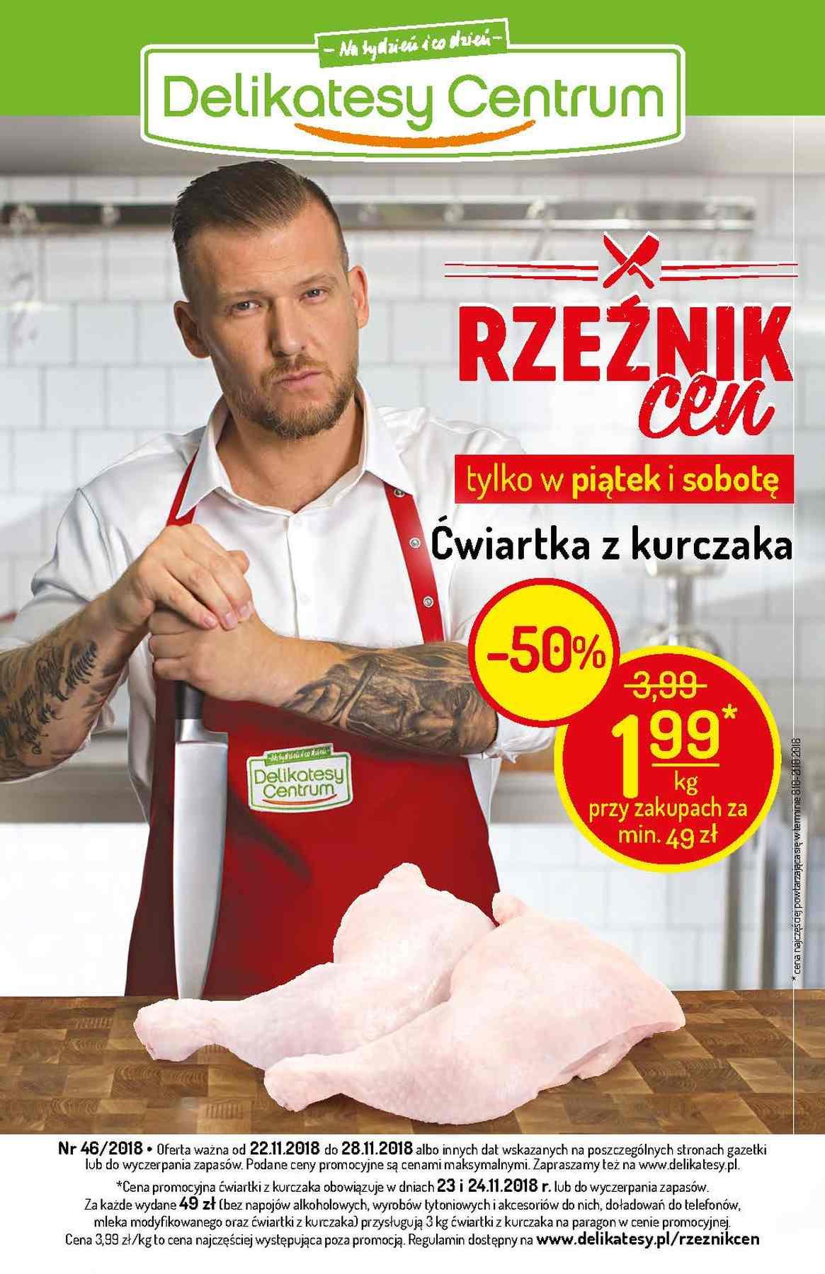 Gazetka promocyjna Delikatesy Centrum str. 1