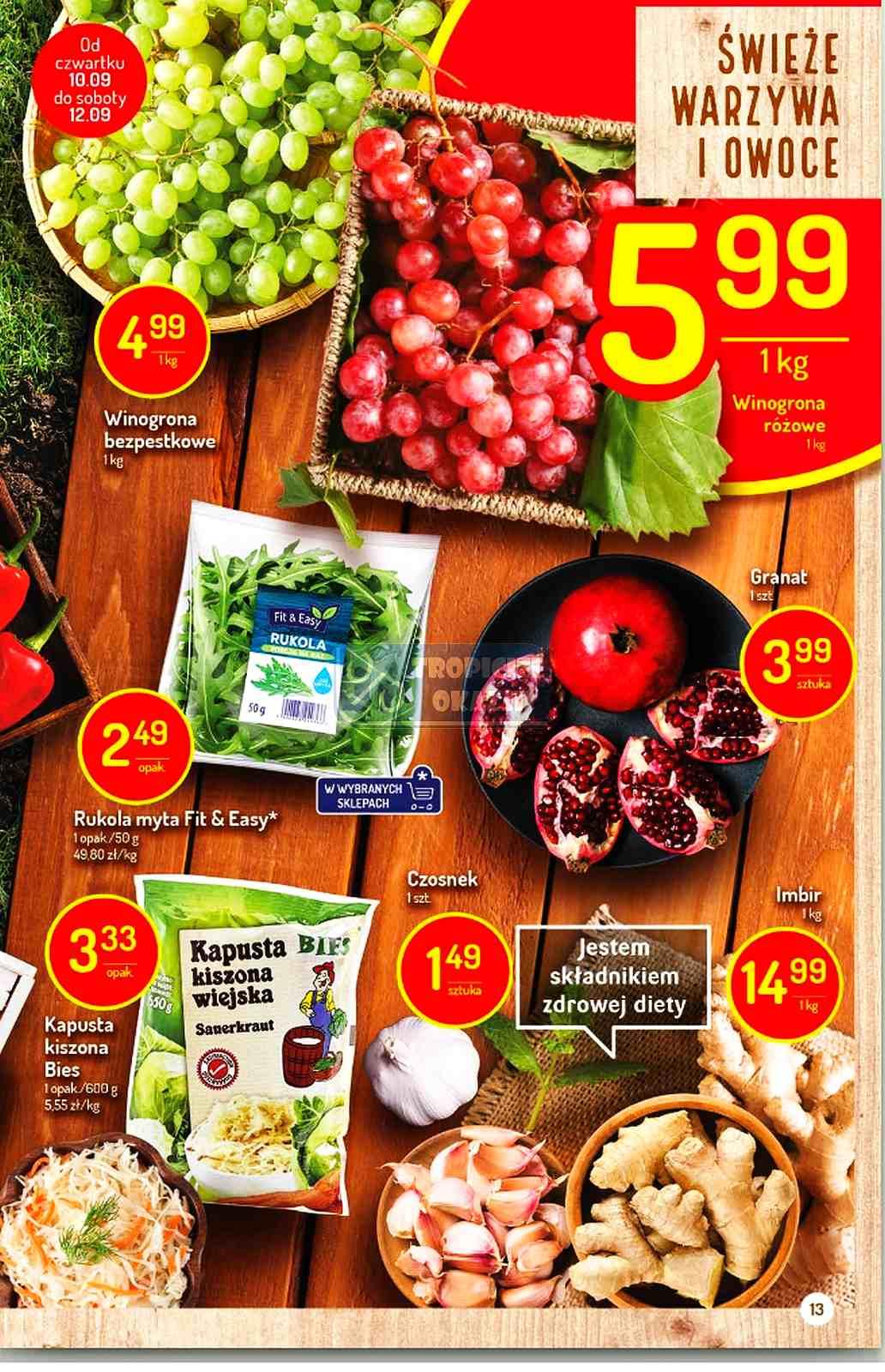 Gazetka promocyjna Delikatesy Centrum str. 13