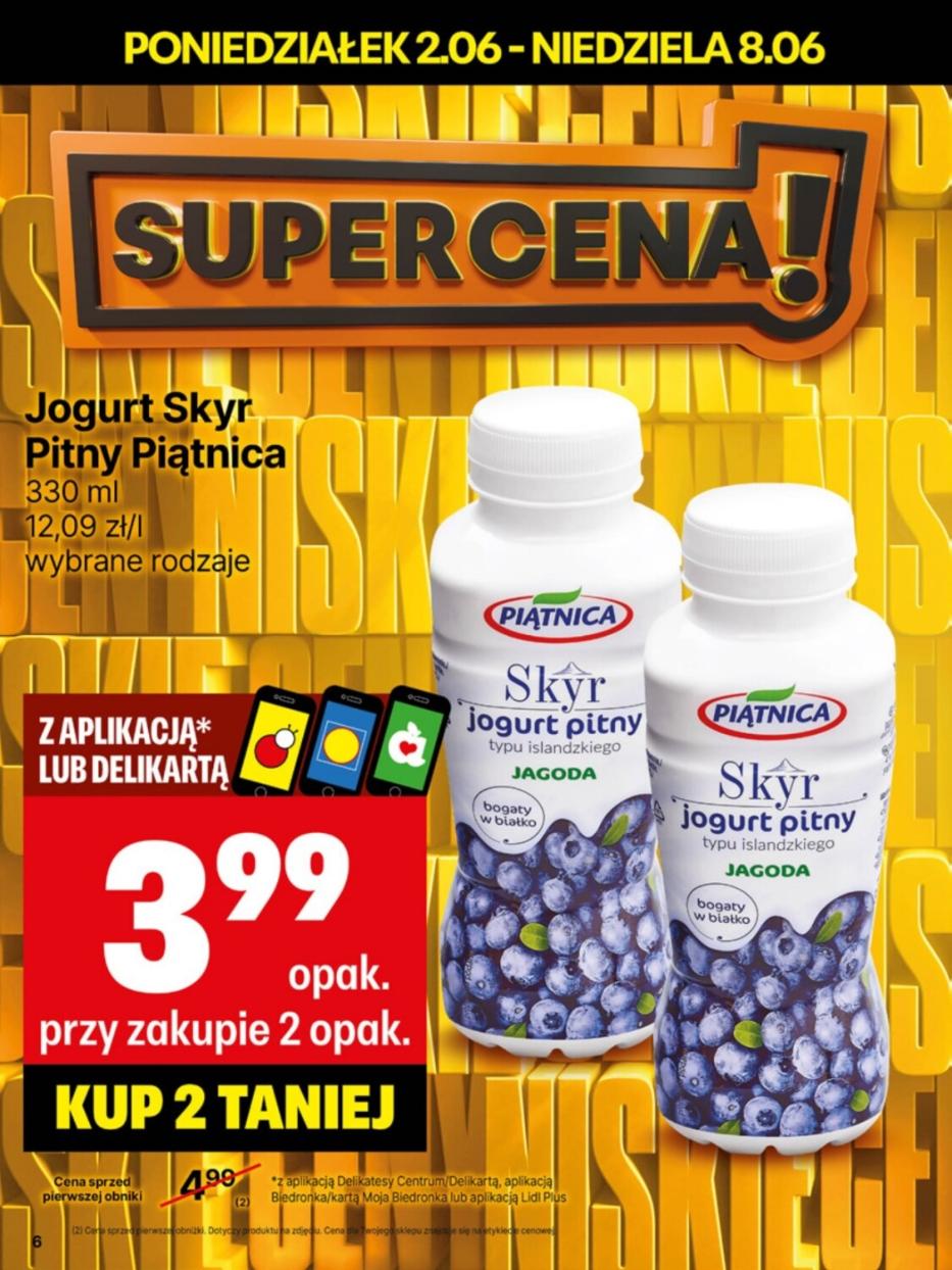 Gazetka promocyjna Delikatesy Centrum str. 6