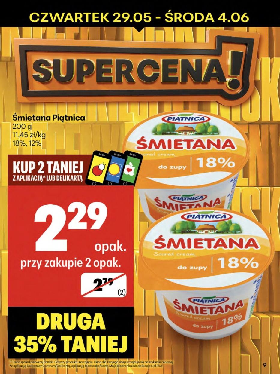 Gazetka promocyjna Delikatesy Centrum str. 9