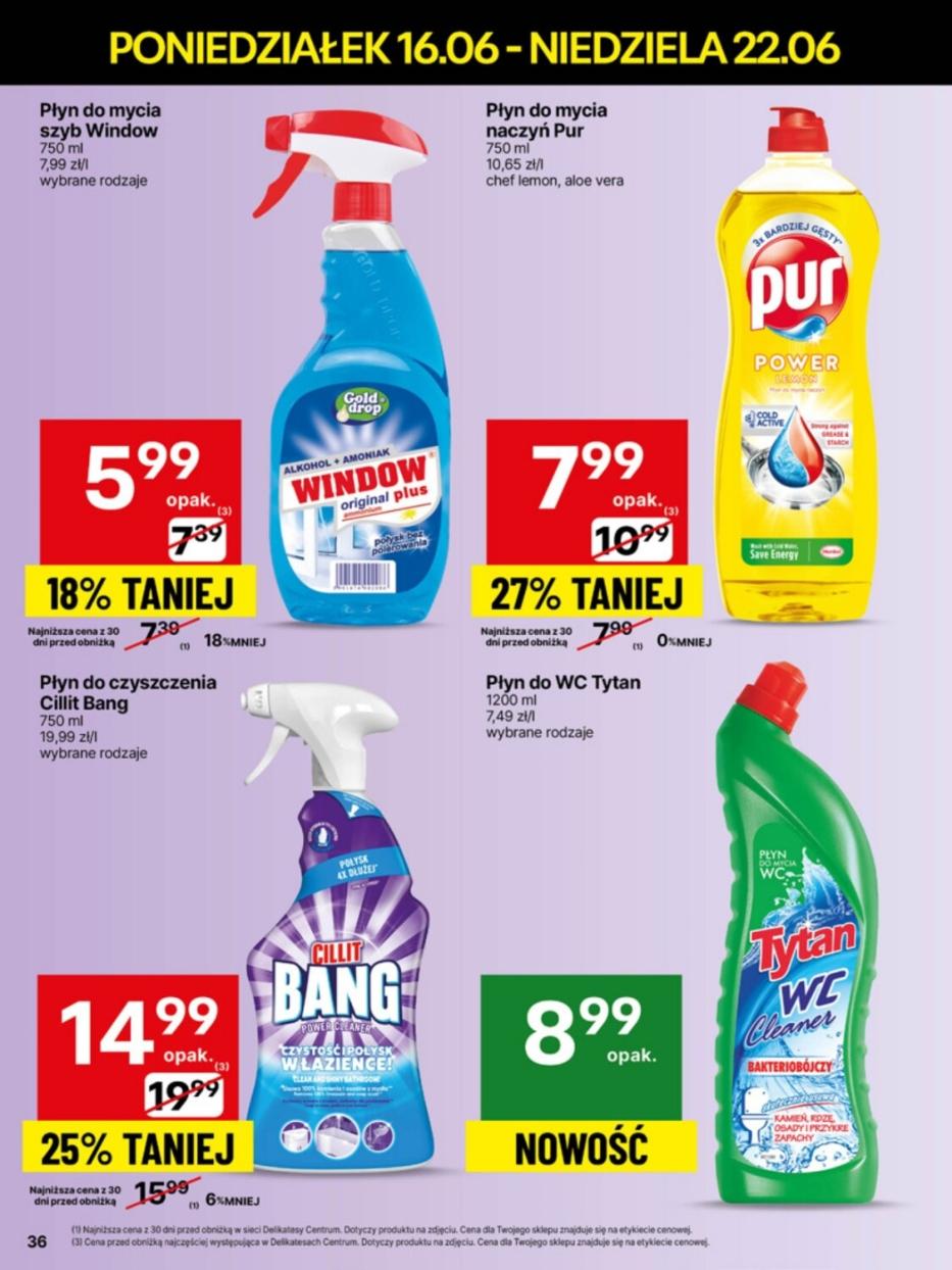 Gazetka promocyjna Delikatesy Centrum str. 36