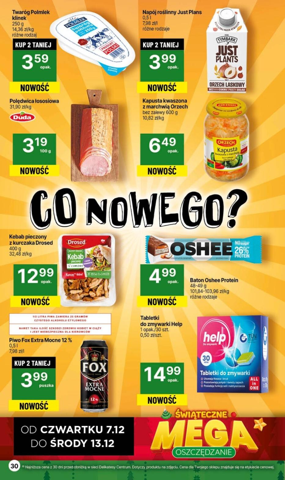 Gazetka promocyjna Delikatesy Centrum str. 30