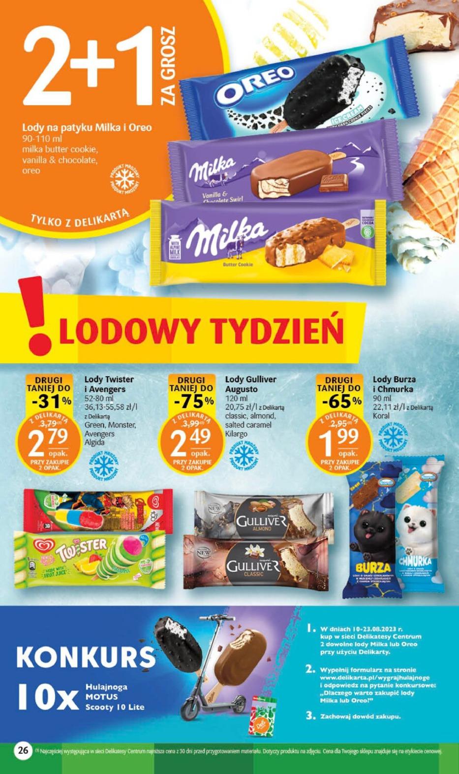 Gazetka promocyjna Delikatesy Centrum str. 26