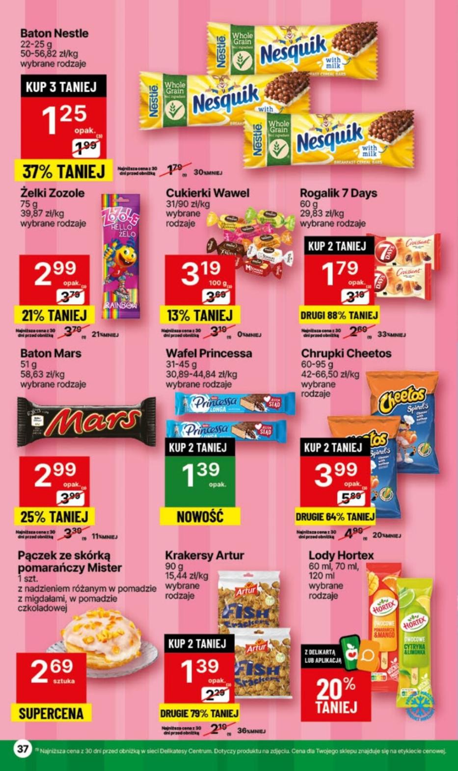Gazetka promocyjna Delikatesy Centrum str. 37