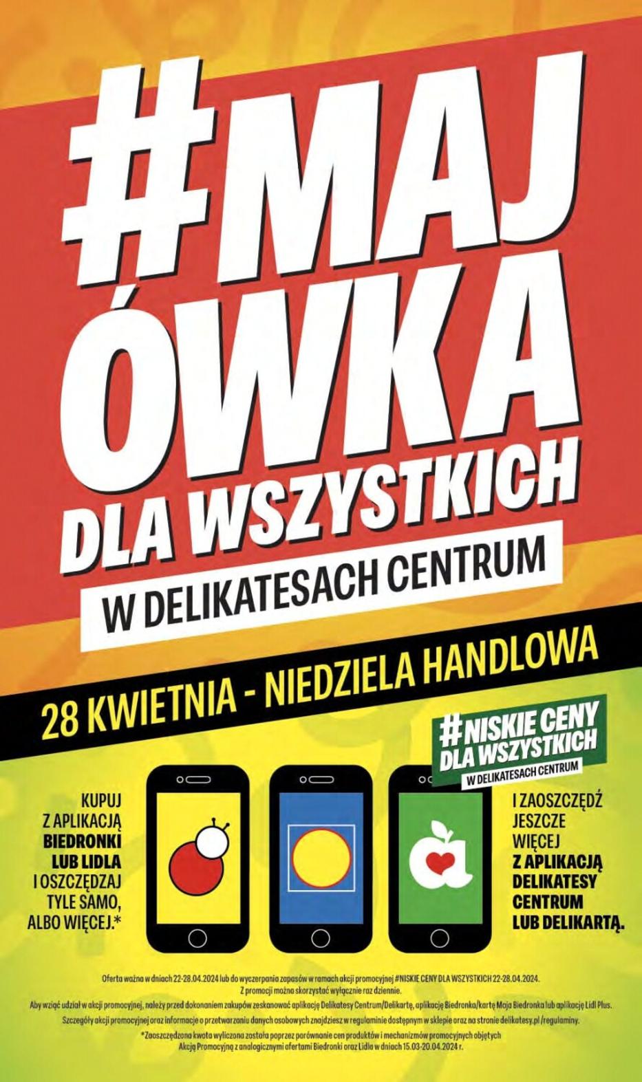 Gazetka promocyjna Delikatesy Centrum str. 1