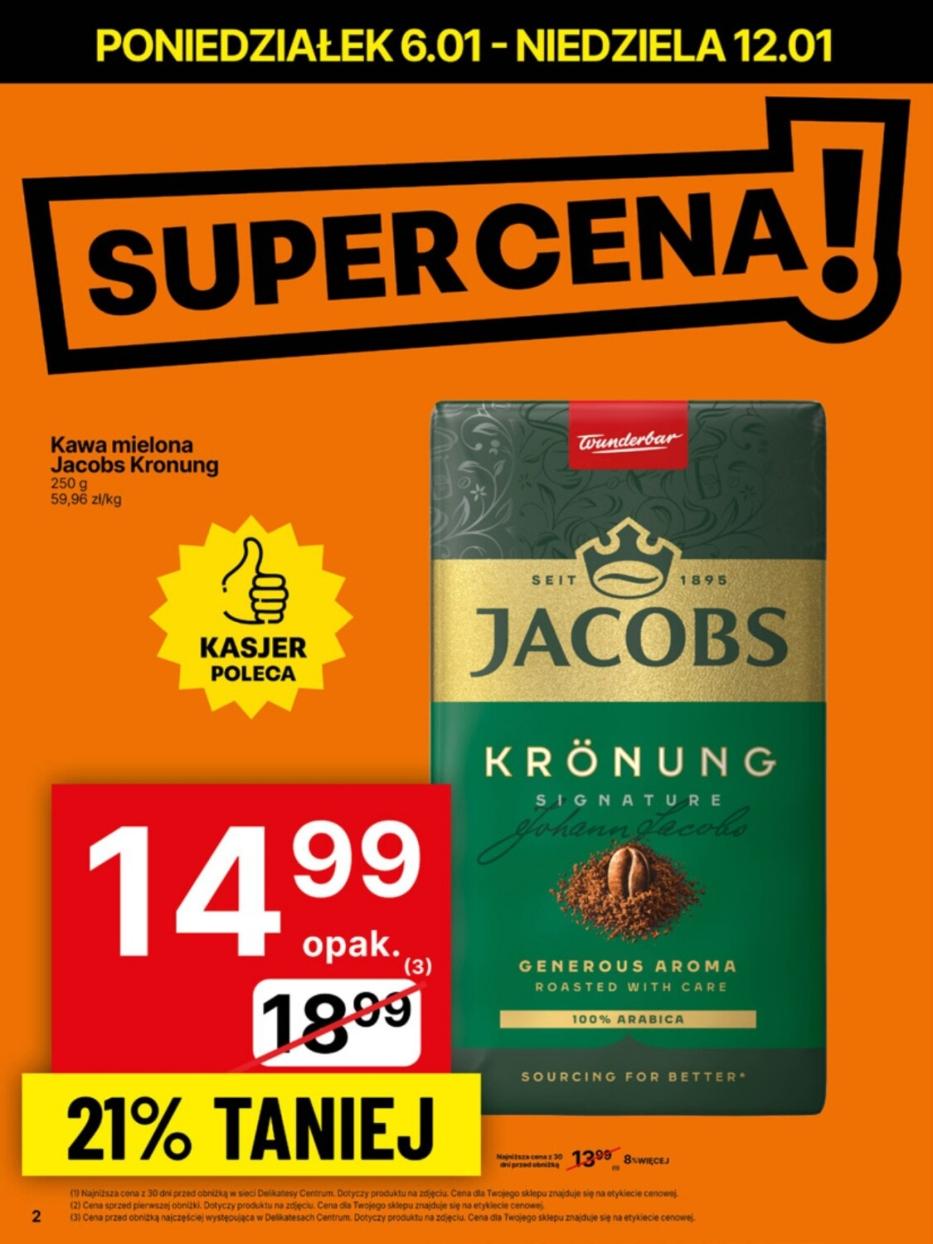 Gazetka promocyjna Delikatesy Centrum str. 2