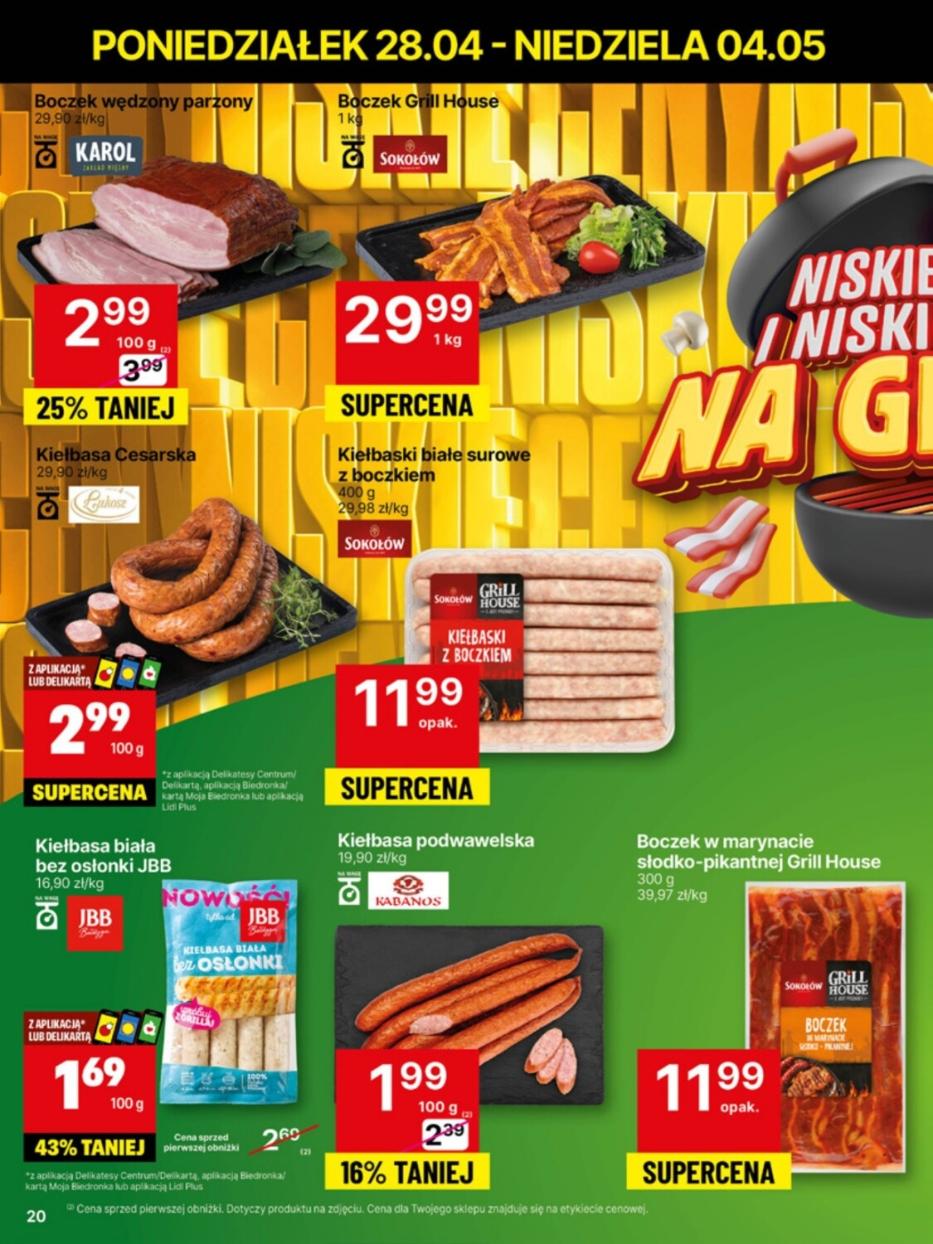 Gazetka promocyjna Delikatesy Centrum str. 20