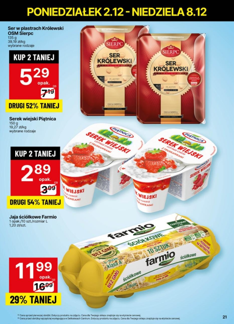 Gazetka promocyjna Delikatesy Centrum str. 21