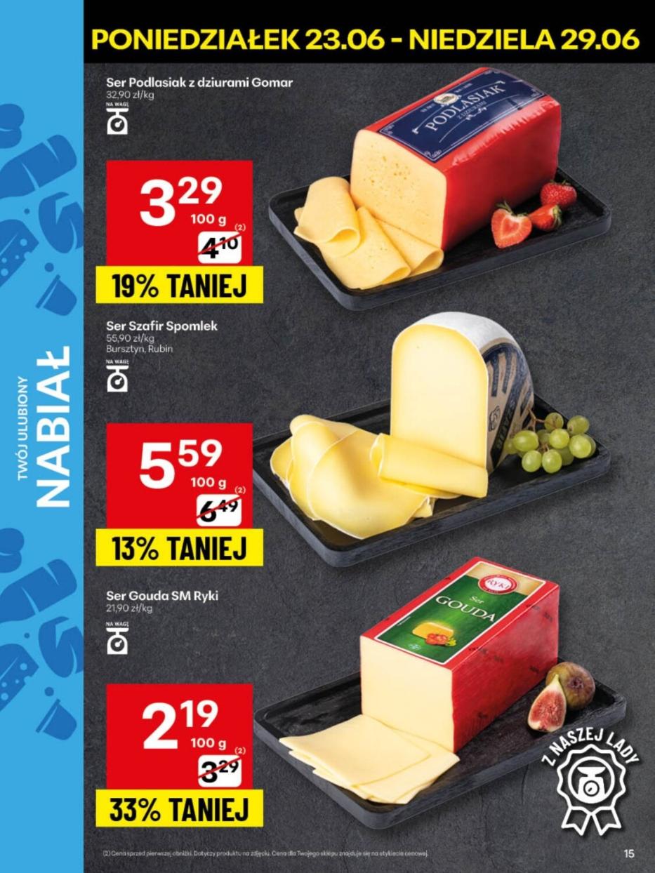 Gazetka promocyjna Delikatesy Centrum str. 15