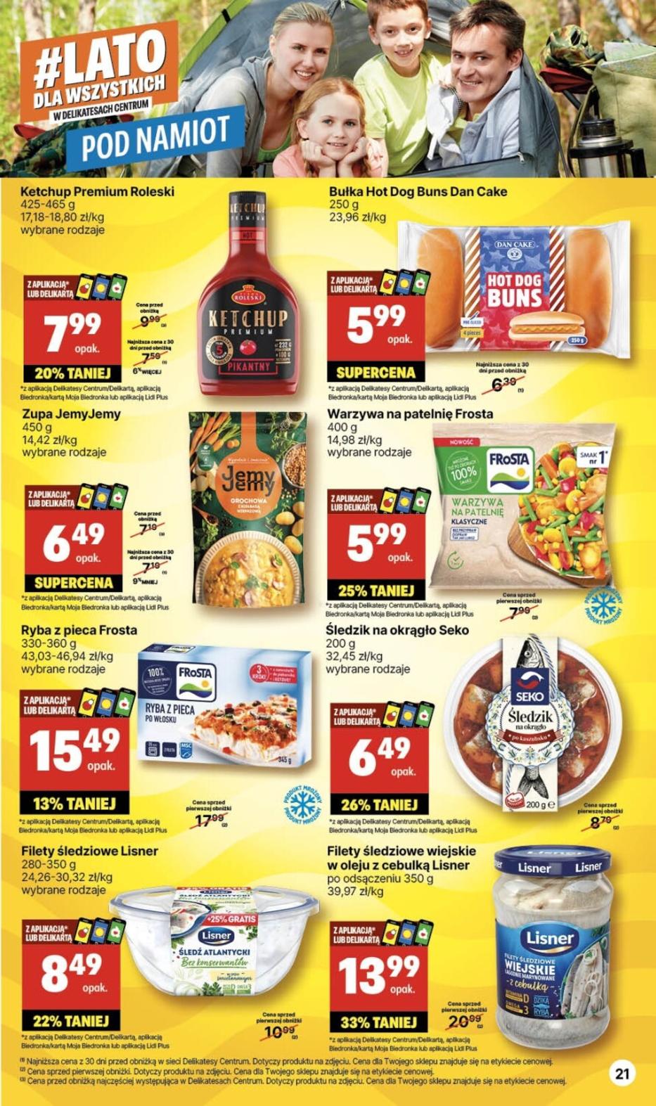 Gazetka promocyjna Delikatesy Centrum str. 21