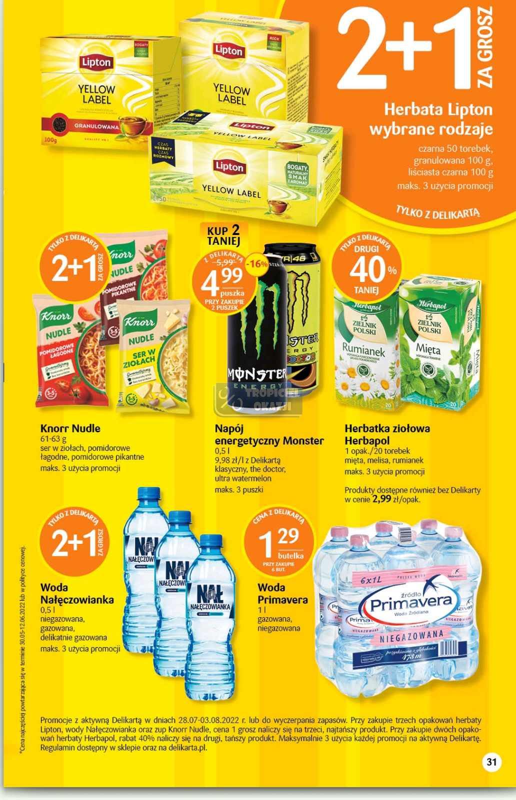 Gazetka promocyjna Delikatesy Centrum str. 31