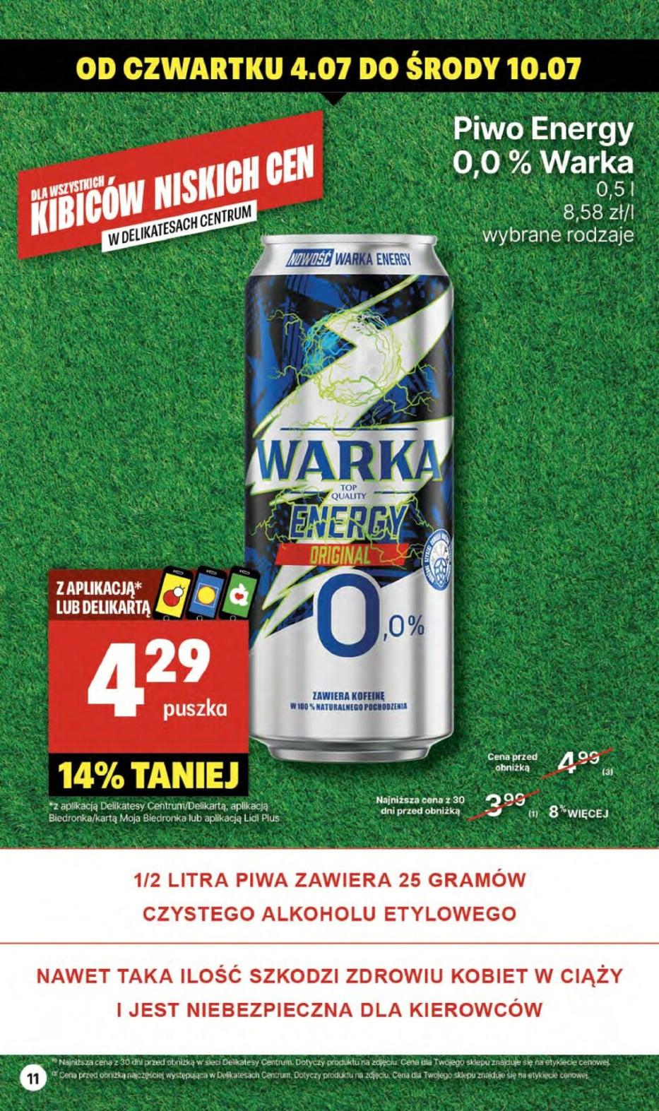 Gazetka promocyjna Delikatesy Centrum str. 11