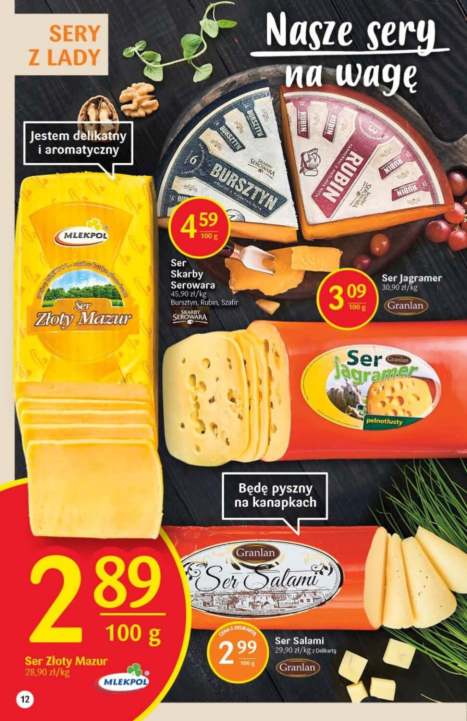 Gazetka promocyjna Delikatesy Centrum str. 12