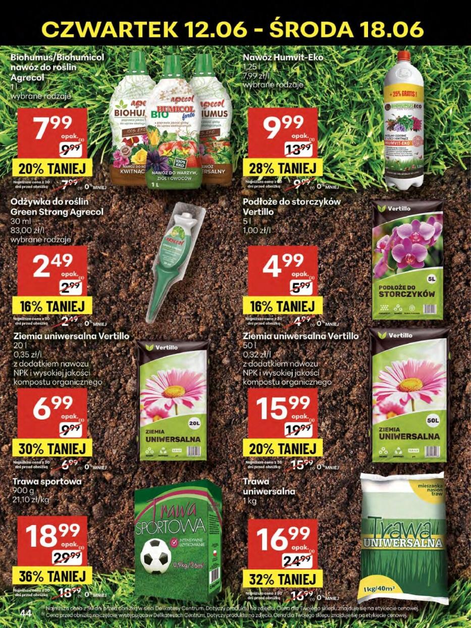 Gazetka promocyjna Delikatesy Centrum str. 44