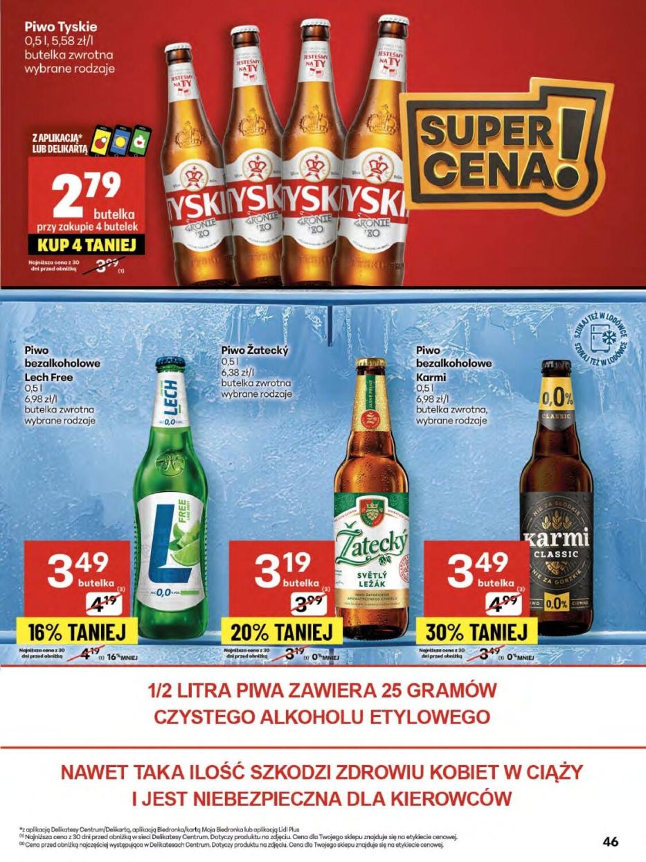 Gazetka promocyjna Delikatesy Centrum str. 46