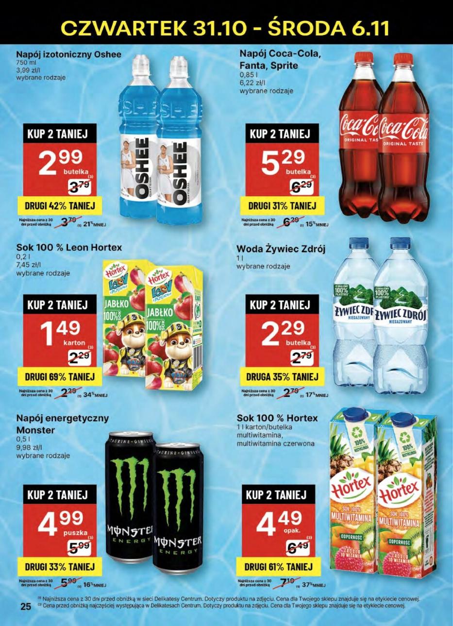 Gazetka promocyjna Delikatesy Centrum str. 25