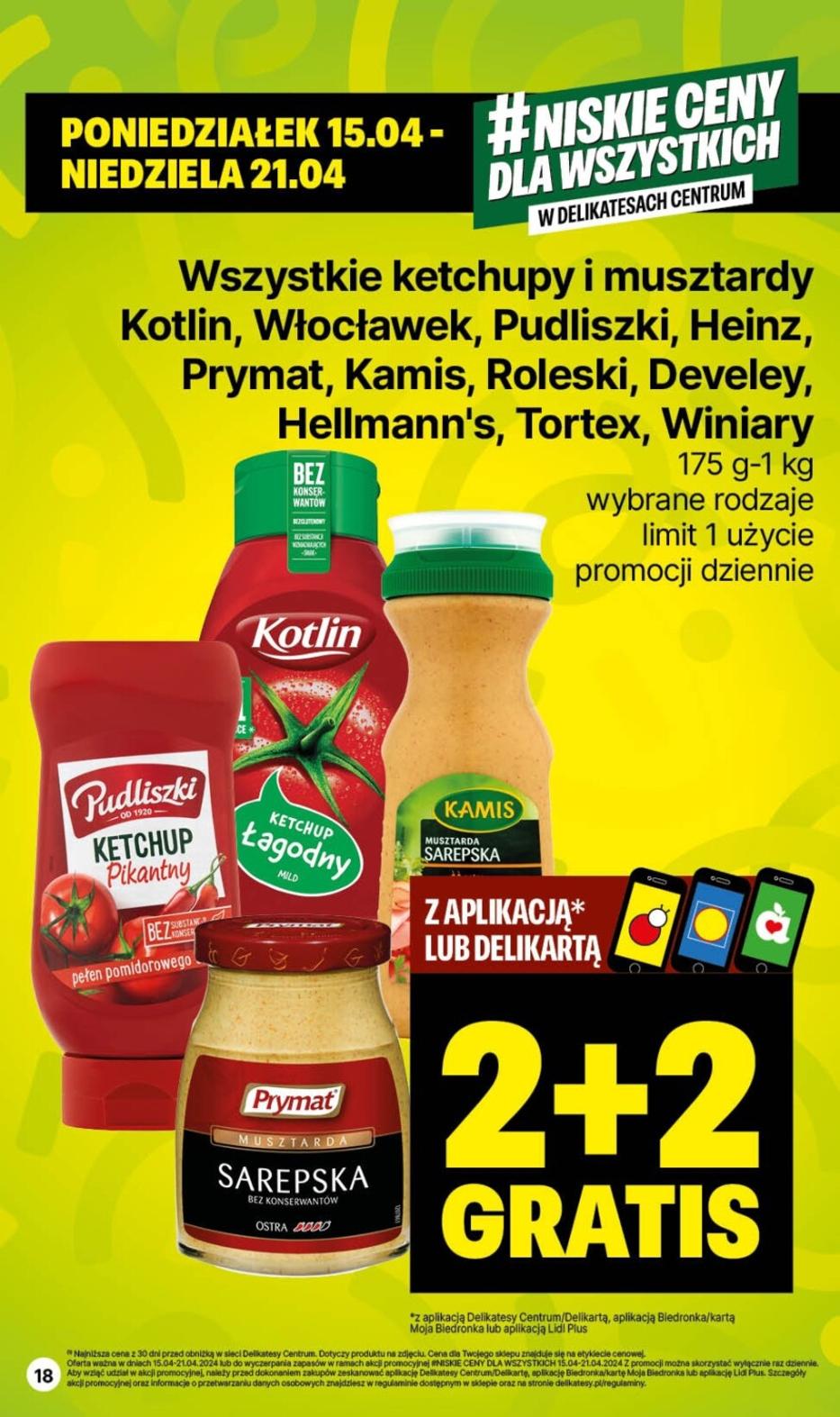 Gazetka promocyjna Delikatesy Centrum str. 18