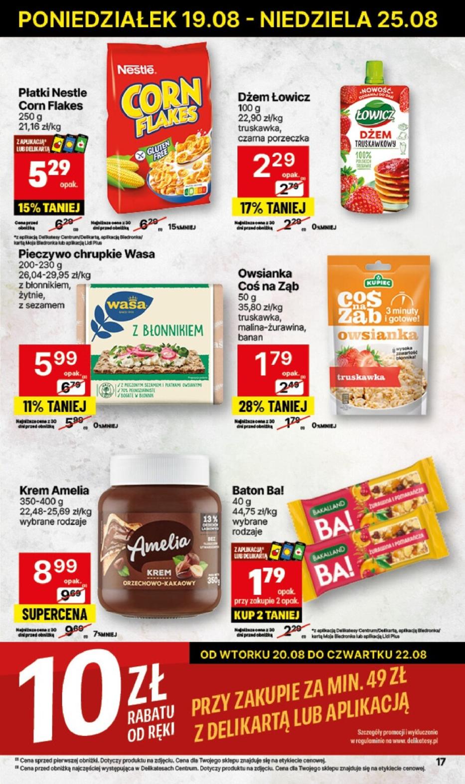 Gazetka promocyjna Delikatesy Centrum str. 17
