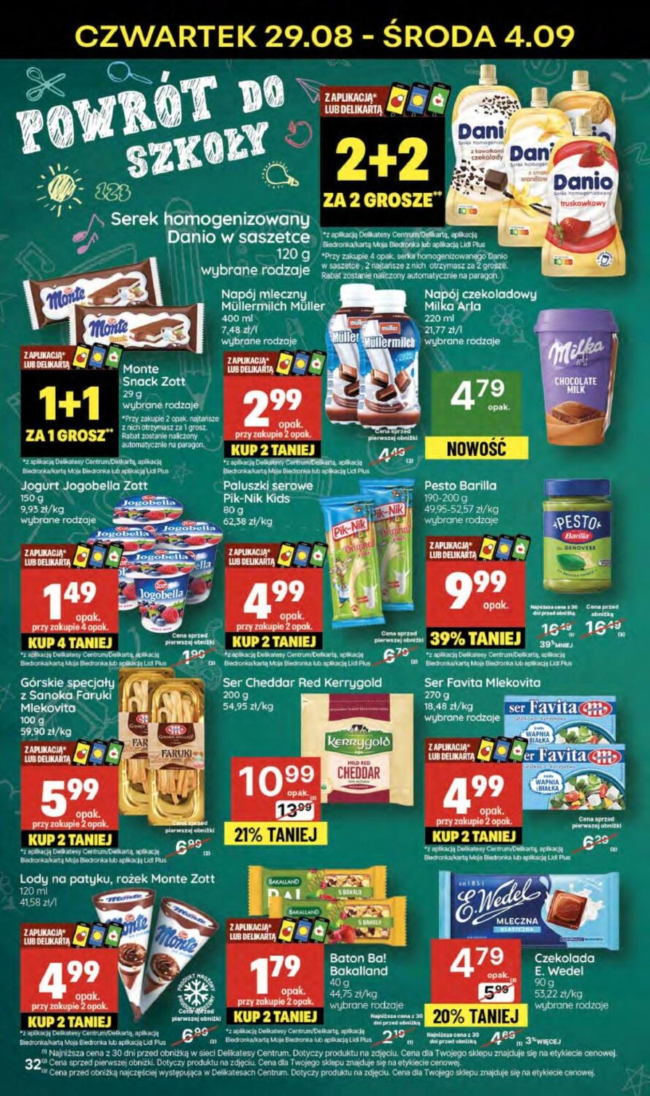 Gazetka promocyjna Delikatesy Centrum str. 32