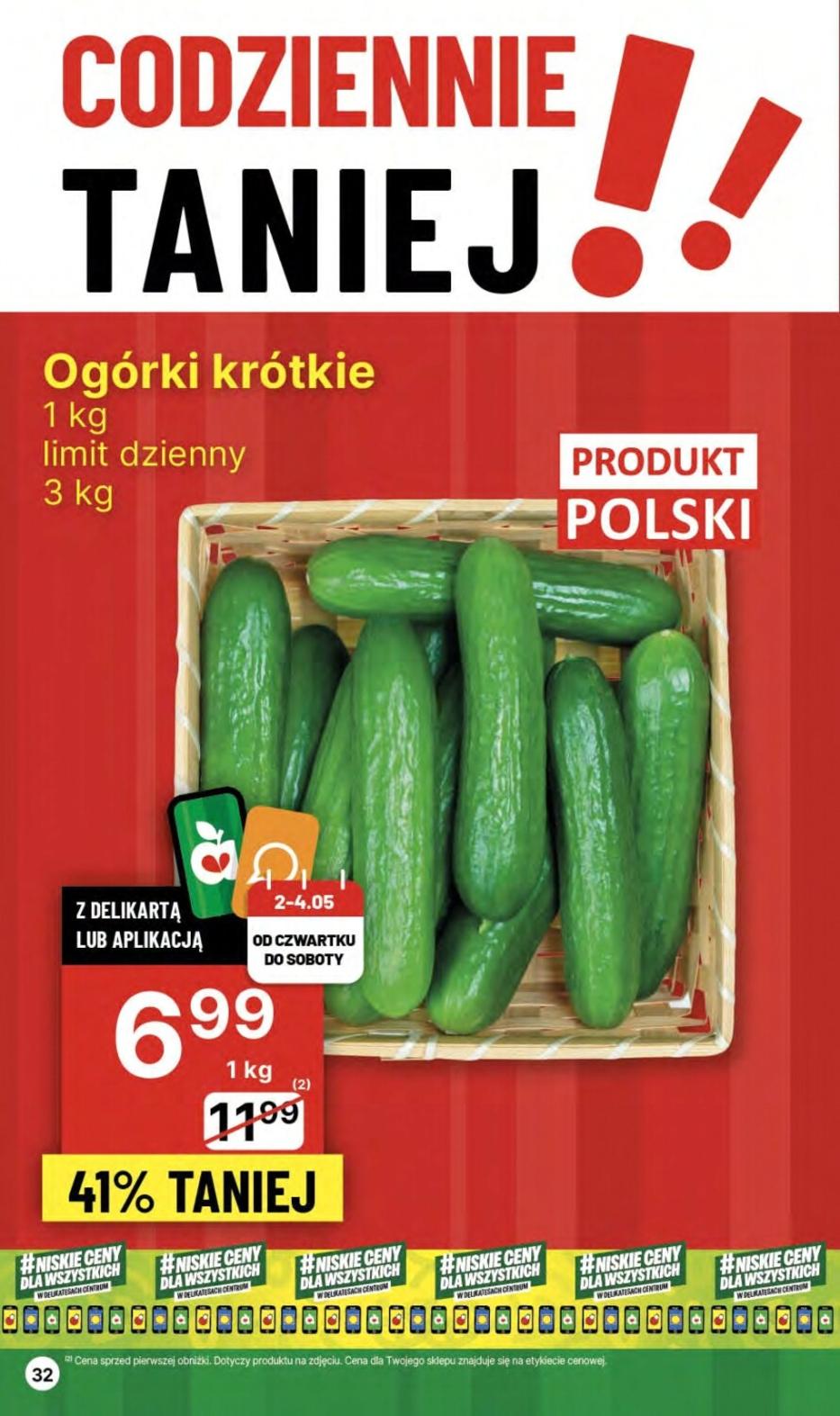 Gazetka promocyjna Delikatesy Centrum str. 32